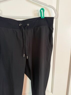 Black Drawstring Waist Joggers